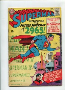 SUPERMAN #181 (3.0) FUTURE SUPERMAN OF 2965!! 1965