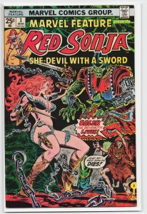 Marvel Feature #3 (1976) Red Sonja