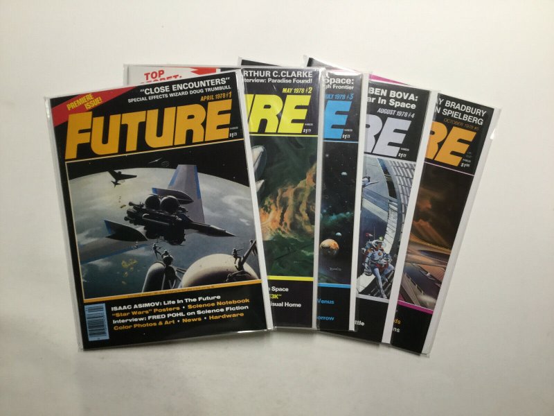 Future 1-5 Lot Run Set Magazine Very Fine+ Vf+ 8.5 Future Magazine