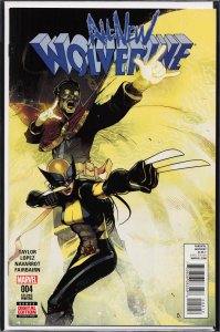 All-New Wolverine #4 Second Print Cover (2016) Wolverine