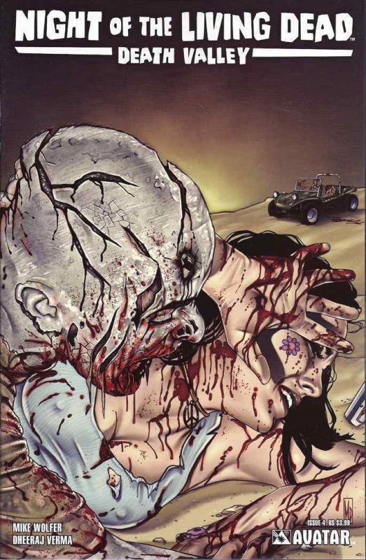 Night of the Living Dead: Death Valley #4 VF/NM; Avatar | save on shipping - det