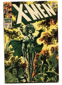 X-MEN #50 comic book  1965-MARVEL SILVER AGE  JIM STERANKO