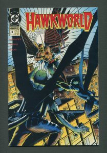 Hawkworld #3  /   9.0 VFN/NM  /  August 1990