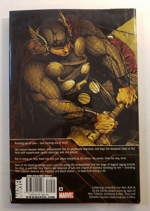 THE INVINCIBLE IRON MAN: STARK DISASSEMBLED HARD COVER  MARVEL PREMIERE EDITION