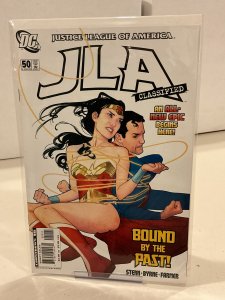 JLA Classified #50  9.0 (our highest grade)  2008 Byrne Art! Middleton Cover!