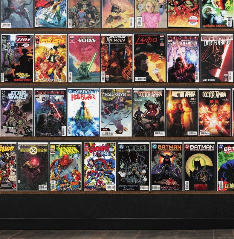 Huge Lot 150+ Comics with X-Force, Batman Beyond, X-Men Unlimited & More!