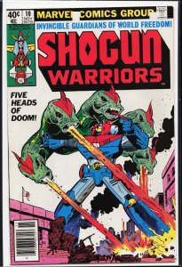 Shogun Warriors #10 (1979) The Shogun Warriors