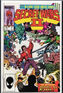 Secret Wars II #7 (1986) Spider-Man