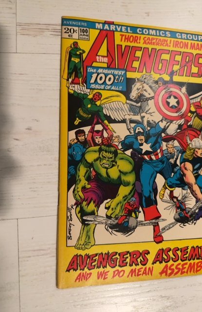 The Avengers #100 (1972)Barry Windsor smith avengers assemble