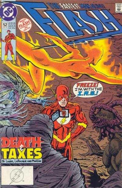 Flash (1987 series) #52, NM- (Stock photo)