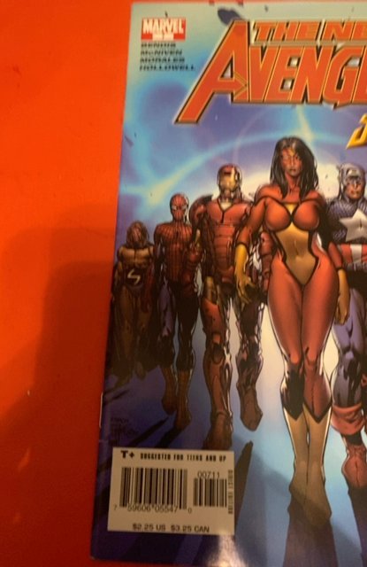 New Avengers #7 Newsstand Edition (2005)first illuminato