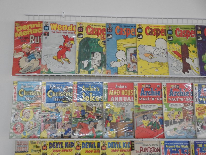 Huge Lot of 85 Cartoon Comics W/ Uncle Scrooge, Casper +More! Avg. VG/FN Cond.