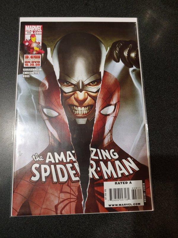 ​Amazing Spider-man Marvel Comics #608 NM Adi Granov Cover 2009