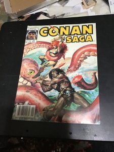 Conan Saga #31 (1989) Red Sonja cover story! High-grade! NM- Wow!