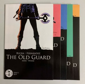 The Old Guard #1-5 Set (Image 2017) 1 2 3 4 5 Greg Rucka (8.5+) 