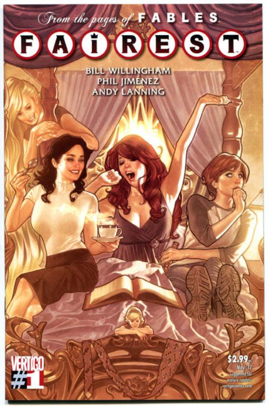 FAIREST #1 2 3 4 5 6 7 8 9 10, NM, Adam Hughes, Vertigo, 2012, 1-10 set