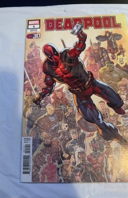 2021Deadpool Nerdy 30 #1 Rob Liefeld Cover