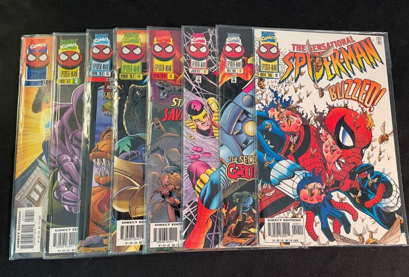 THE SENSATIONAL SPIDER-MAN #1, 2, 4-24, Minus One, 1996 Annual, Flashback #1