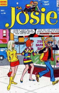 Josie #38 FN ; Archie | December 1968 Guitar Cover