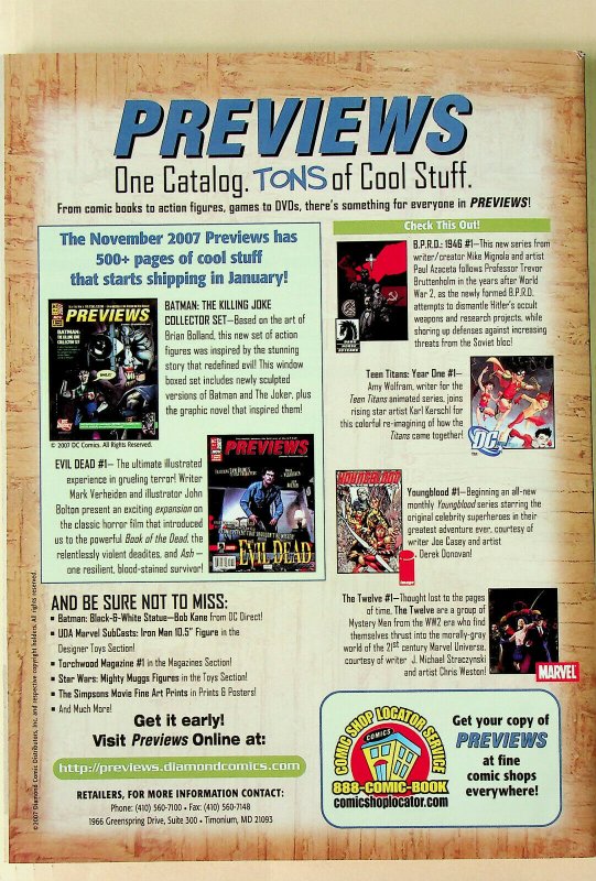 Comic Buyer's Guide #1637 Jan 2008 - Krause Publications 