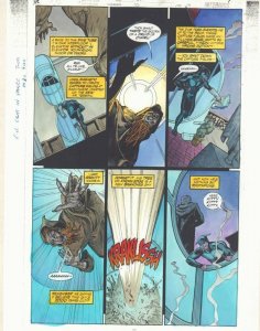 JSA #10 p.14 Color Guide Art - Wildcat - 2000 by John Kalisz