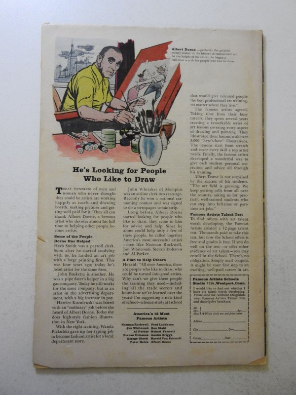 Fantastic Four #38 (1965) GD/VG Condition 1 1/2 in cumulative spine split