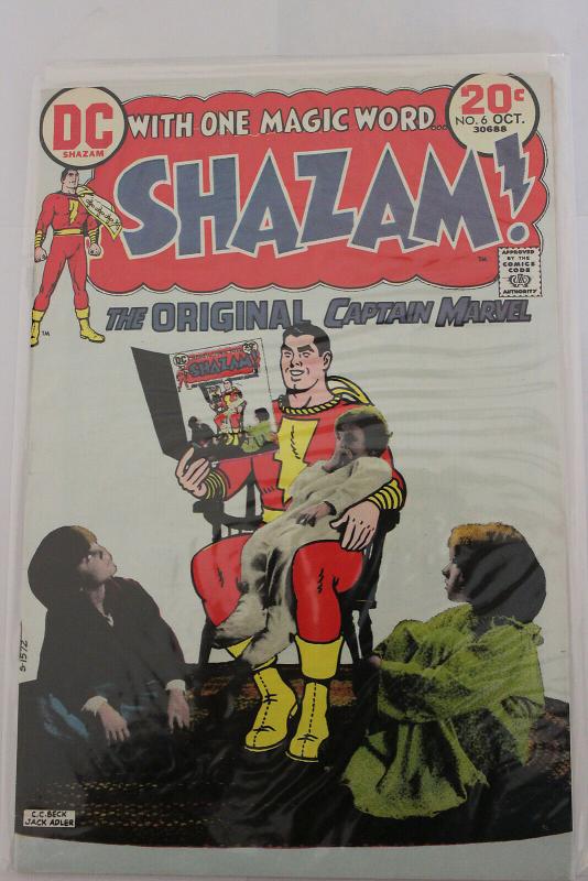 Shazam #6 (Oct 1973, DC) VF