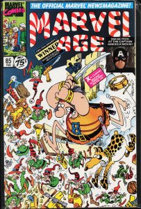Marvel Age #85 (1990) Groo the Wanderer