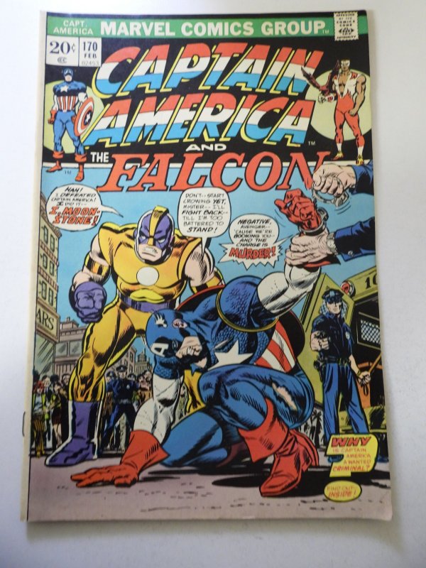 Captain America #170 (1974) FN+ Condition