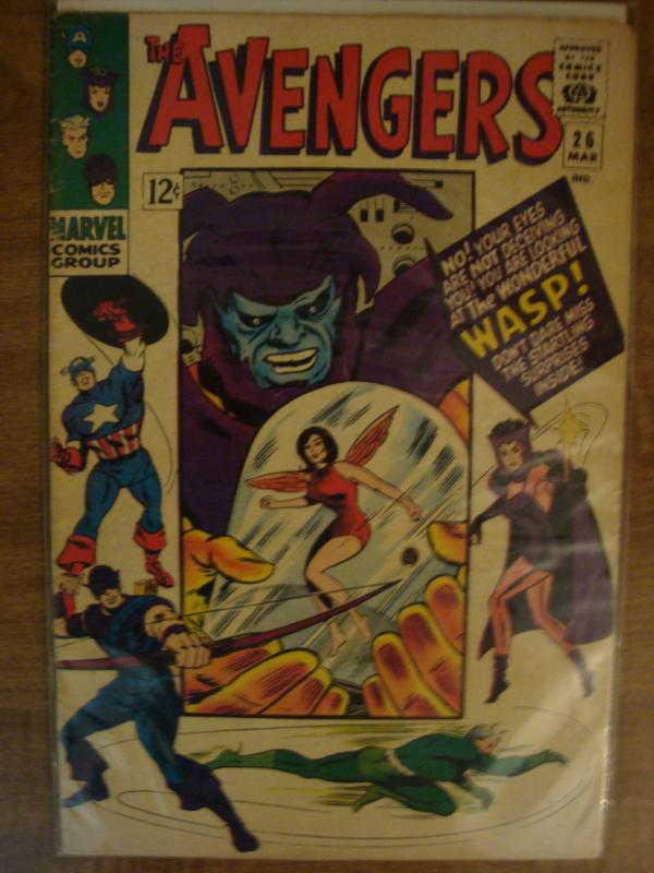 Marvel Comics The Avengers #26 FN