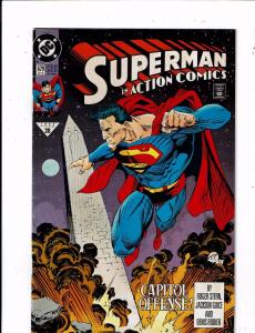 11 Action Comics DC # 679 680 686 687 (2) 688 689 690 691 692 693 Superman JR2