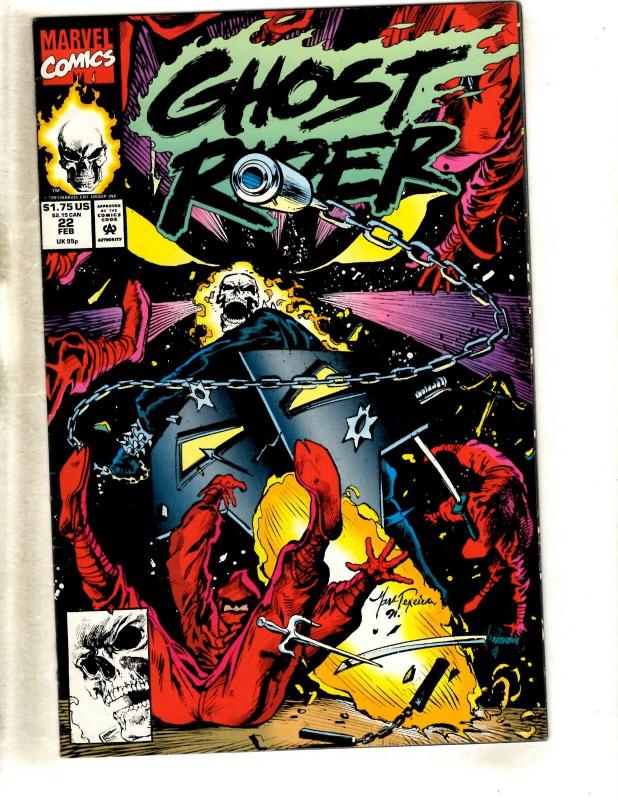 10 Marvel Comics Ghost Rider 42 43 47 Special 1 18 19 20 22 1 Silver Sable 1 DJ2