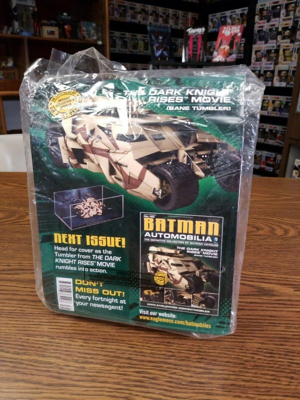 Batman Automobilia No. 39 Eaglemoss Die Cast Vehicle NEW In Plastic