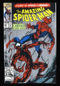 Amazing Spider-Man #361 NM- 9.2 2nd Print 1st Carnage!