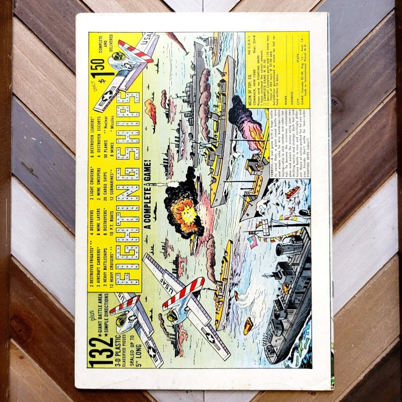 STAR-SPANGLED WAR STORIES #115 FN- (DC 1964) DINOSAURS! ANDRU, ABEL, ESPOSITO