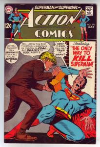 Action Comics #376 (May-69) VF+ High-Grade Superman