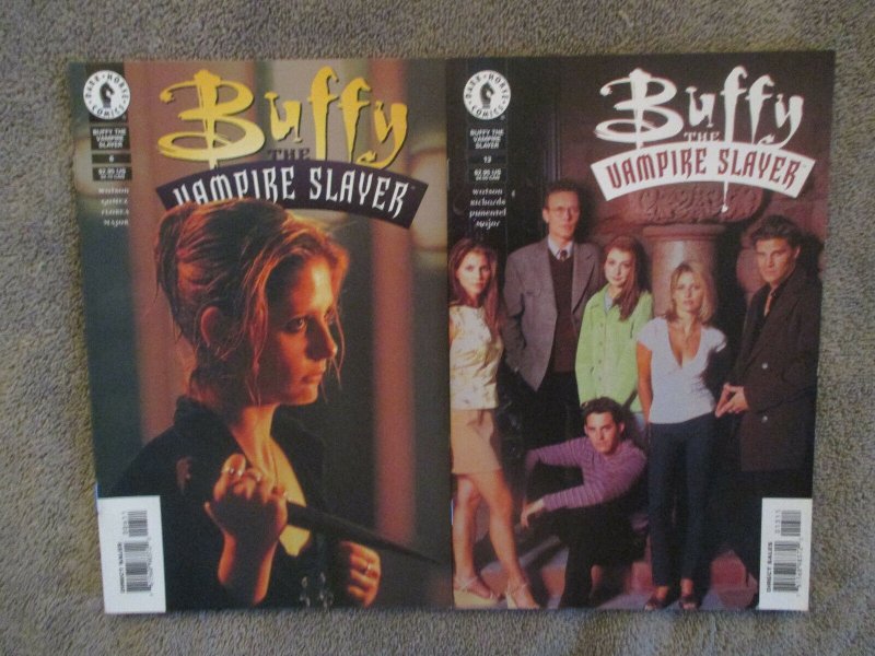 1999 Buffy The Vampire Slayer Lot Of 2 Comics #6, 13 Dark Horse Comics VF