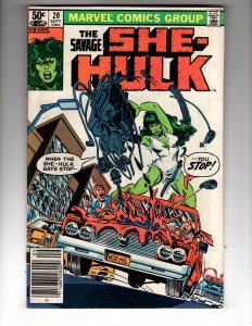 The Savage She-Hulk #20 (1981) FN Marvel Bronze Age / ID#04