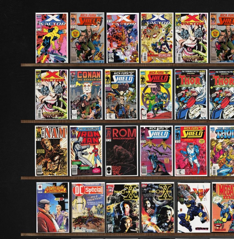 Huge Lot 150+ Comics with X-Factor, Doctor Strange, Conan The Barbarian & More!