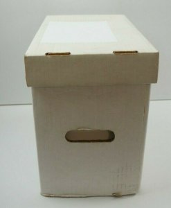 600 Backing Boards + Short Box + Lid - comic supplies backer lot packing protect