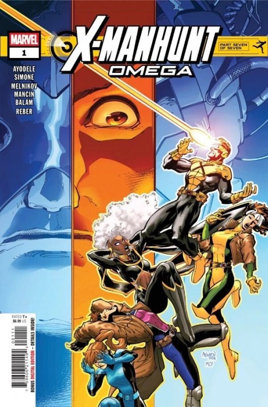 X-Manhunt Omega #1 2025 Gleb Melnikov Cover A Marvel Comics EB805