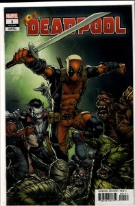 Deadpool #1 (2020) David Finch variant cover