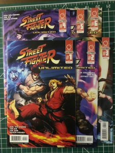 Street Fighter Unlimited 1, 2, 3, 4, 5, 6