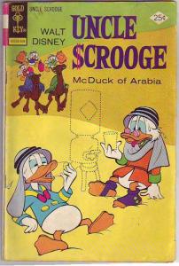 Uncle Scrooge, Walt Disney #121 (Aug-75) VG Affordable-Grade Uncle Scrooge