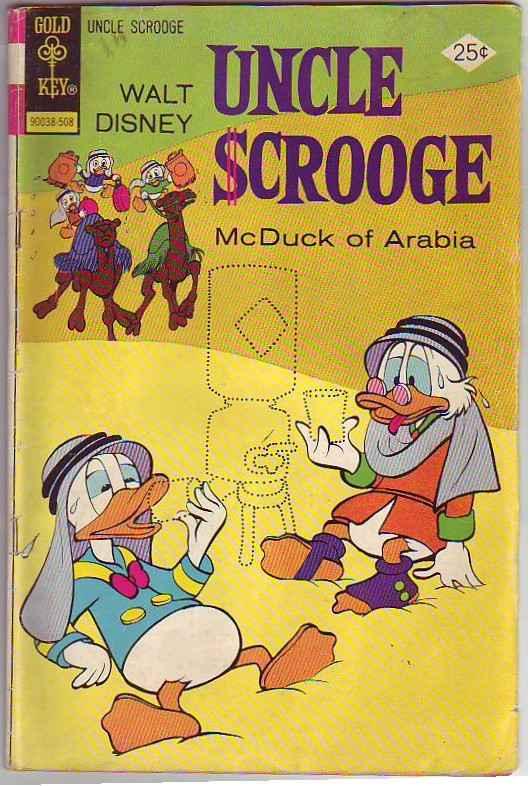 Uncle Scrooge, Walt Disney #121 (Aug-75) VG Affordable-Grade Uncle Scrooge