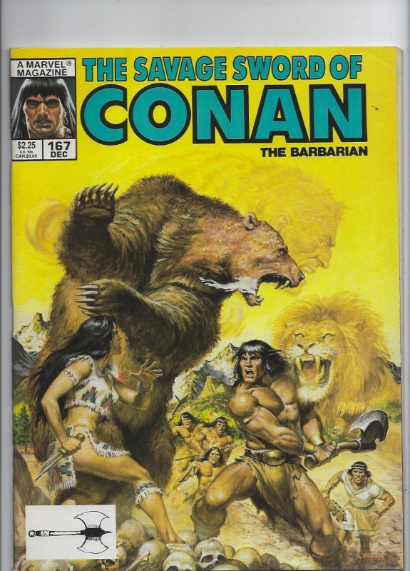 The Savage Sword of Conan #167 (1989)