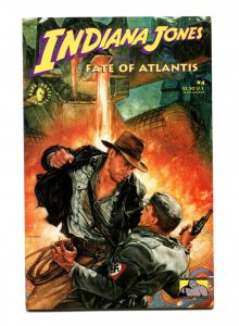 Indiana Jones & the Fate of Atlantis #4 - Dave Dorman Cover (9.0) 1991