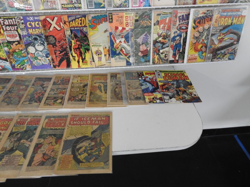 Huge Lot 150+ Low Grade Silver Bronze Age Comics W/X-Men, Thor, Batman+ MORE!!