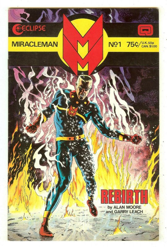 Miracleman 1   British Marvelman series   Alan Moore