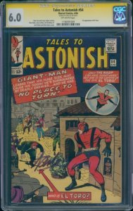 Tales to Astonish #54 (Marvel, 1964) CGC 6.0 - Stan Lee Sig